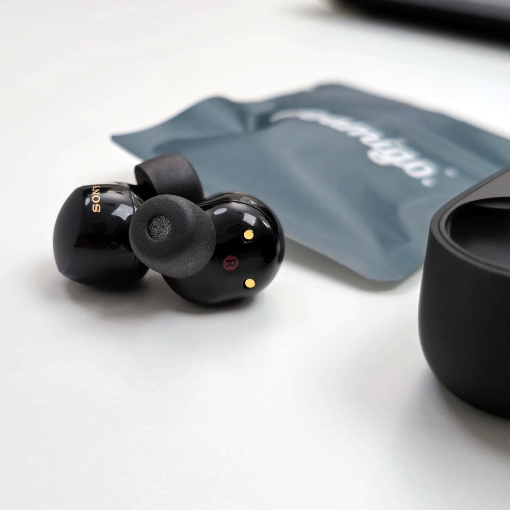 Foam Eartips for Sony WF-1000XM5 - Memory Foam Eartips - foamigo®