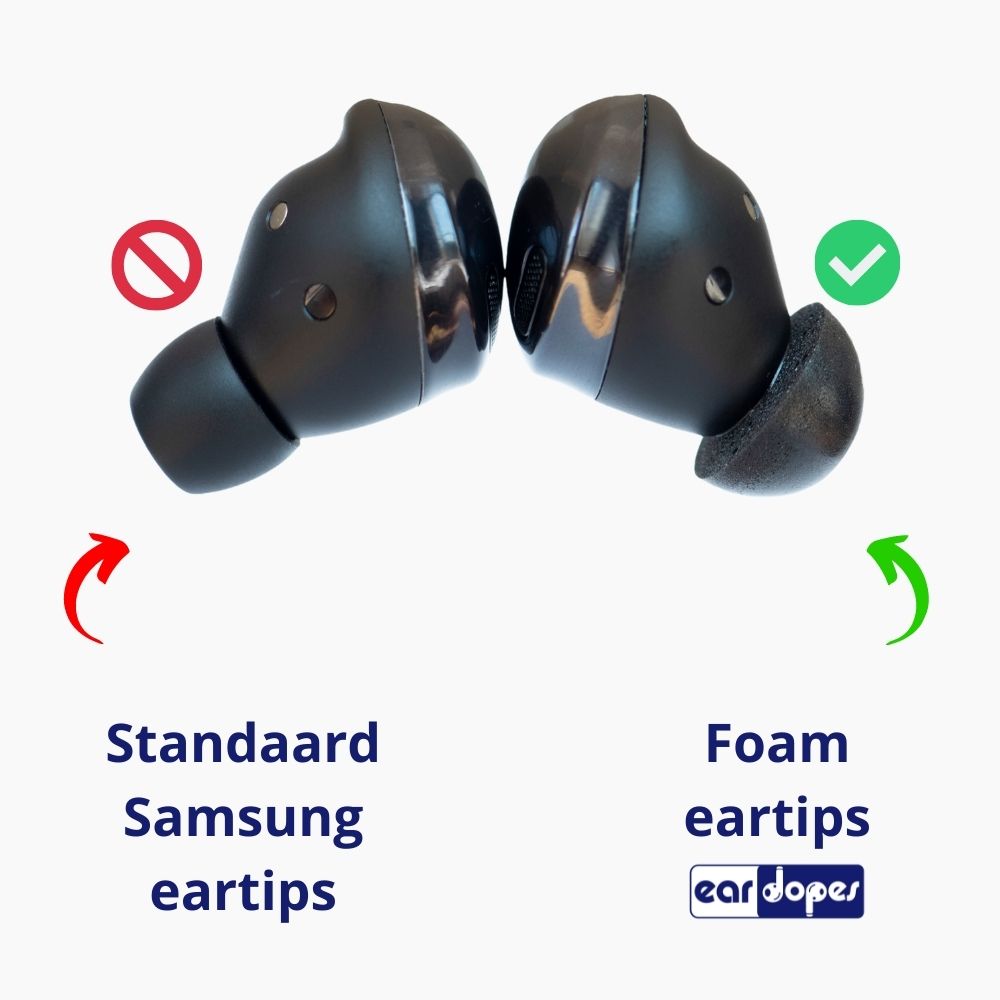 Foam Eartips for Samsung Galaxy Buds Pro - Memory Foam Eartips - foamigo®